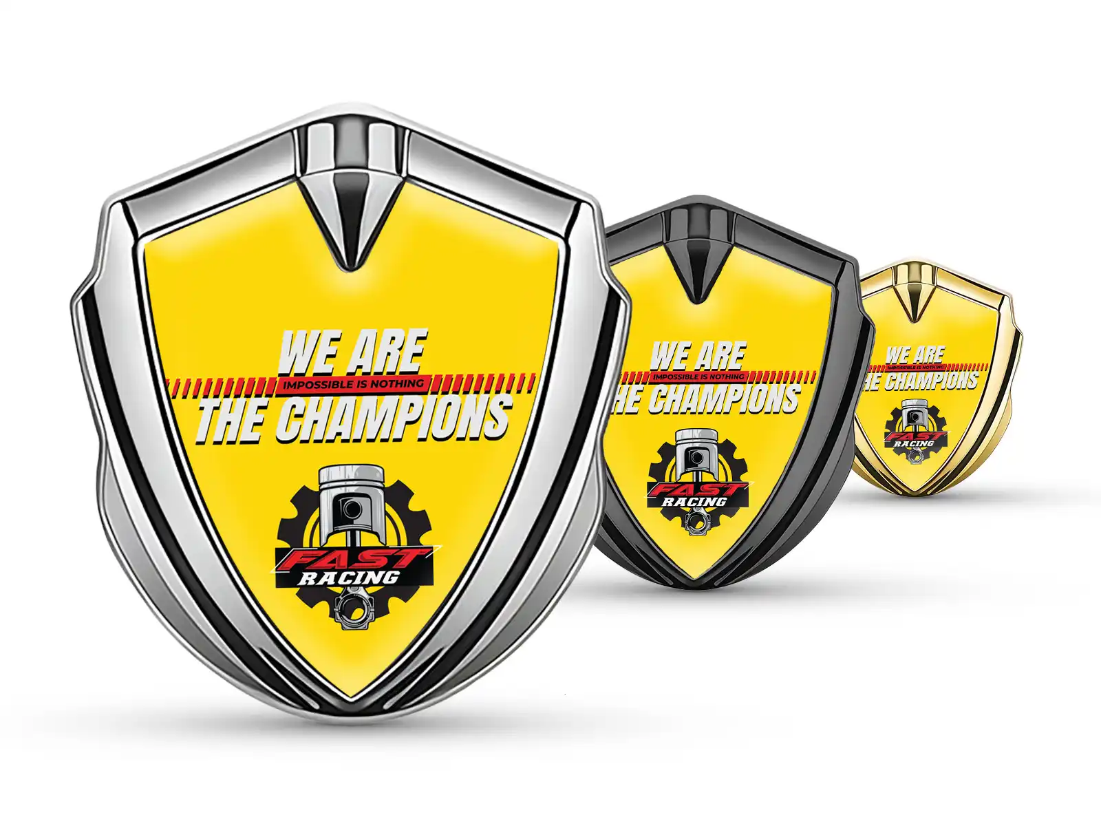 Car Brand Badges Modern Look High-End Style